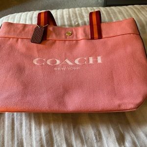 THE SEASON OF PINK IS HERE! Brand New with Tags Coach Tote.